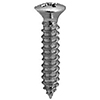 PHIL OVAL HEAD SCREW, #10 X 1" C